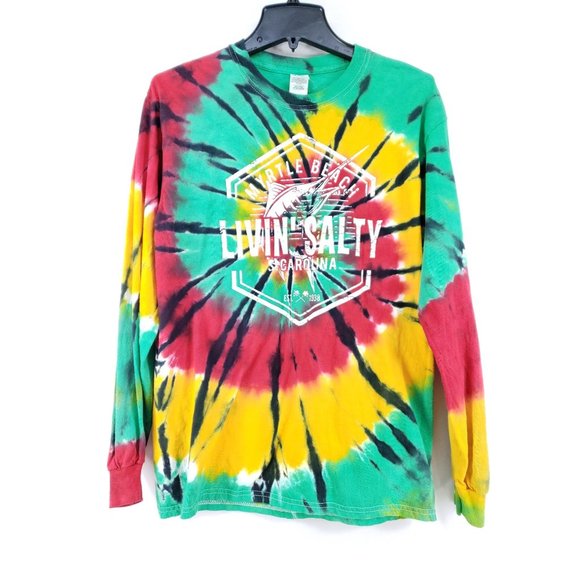 Gildan Other - Myrtle Beach Tye Dye T-shirt Men's Size Medium Multi Color